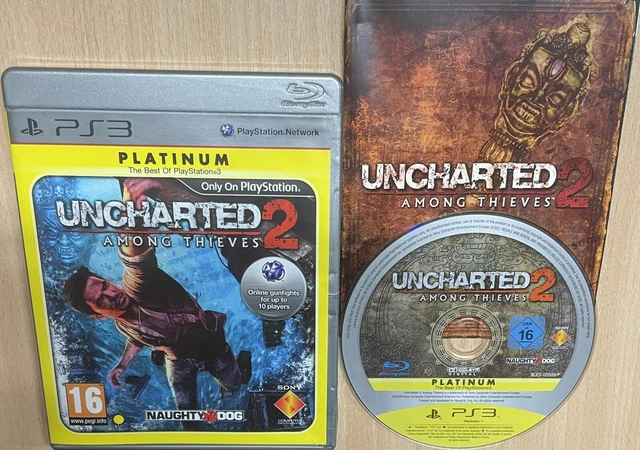 PS3 Uncharted 2 among thieves Plat Cib