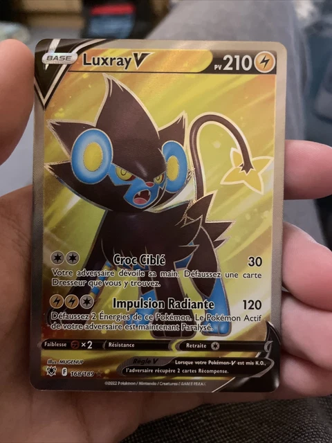 Carte Pokémon Luxray V FA 167/189 FR Neuve