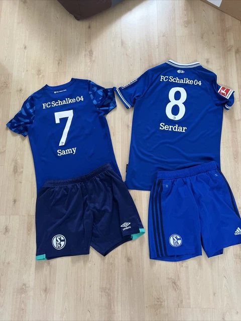 2 x schalke kinder trikot 152/158 Umbro sehr guter Zustand