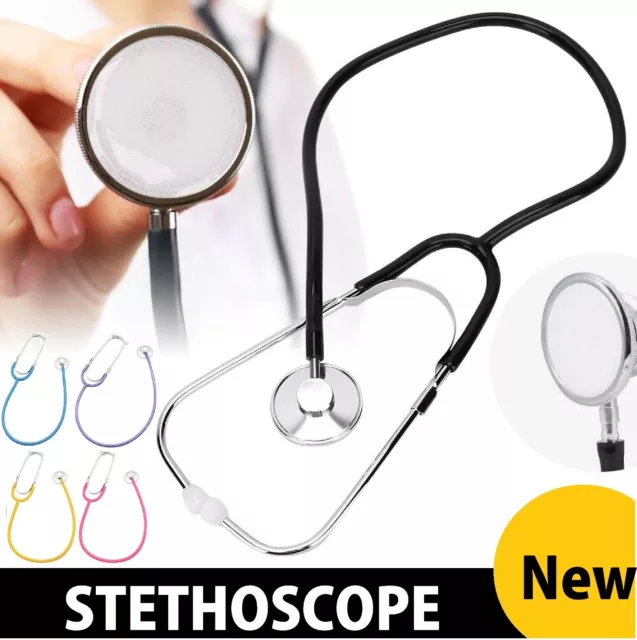Professional Single Head Stethoscope Medical ENT Nurse Doctor Vet Student