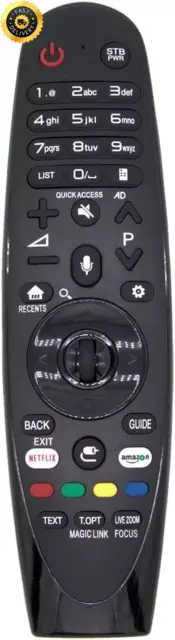 azurano Telecomando Magic Remote AN-MR650A, AKB75075301 per 2017 LG Smart TV Con