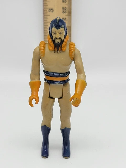 Vintage 1979 Mattel Flash Gordon Ming the Merciless 4" Action Figure Hong Kong