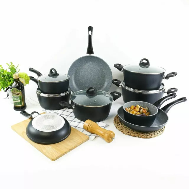 Forged Cookware Induction Cooking Pots Casserole Milk Pan Frying Pan Non-Stick