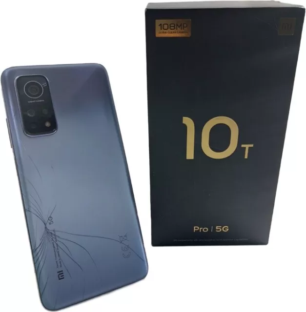 Xiaomi Mi 10T Pro 5G 128GB Lunar Silver Teilbeschädigt Differenzsteuer