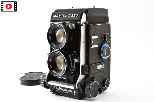 PRO F / Blue Dot [MINT] Mamiya C330 TLR Film Camera Sekor 80mm f2