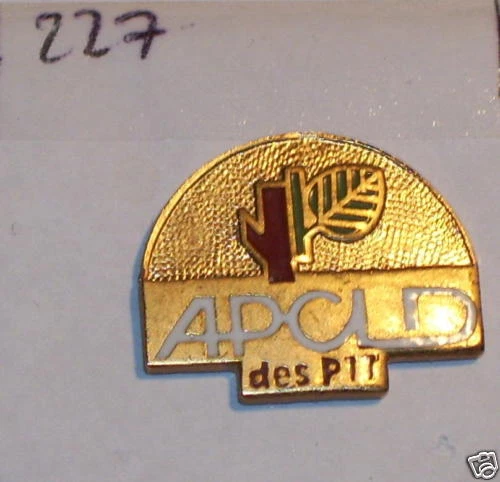 Nr. 227 Pin ´ S Post Ptt Post Apcld Des Ptt (Verband Angerichtet