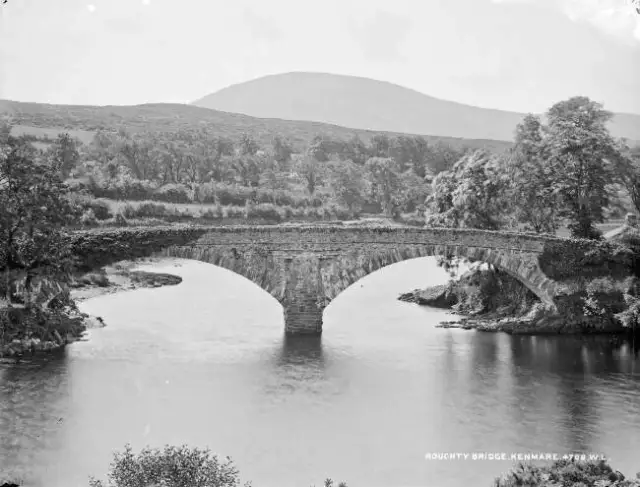 Roughty Bridge, Kenmare, Co. Kerry Ireland c1900 OLD PHOTO