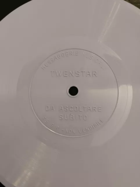 Disco Vinile 45 Giri Flexi Messaggerie Musicali Twenstar