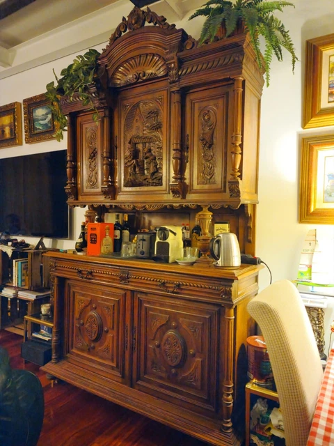 Mueble Alacena Antiguo 1890