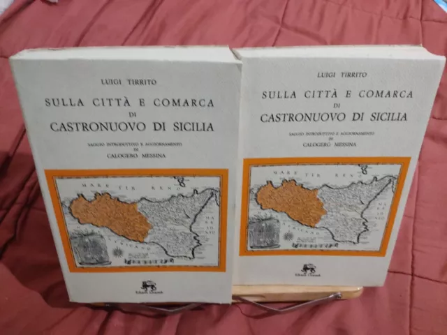 Luigi Tirrito - Sulla Citta' E Comarca Di Castronuovo Di Sicilia 2 Volumi 1983