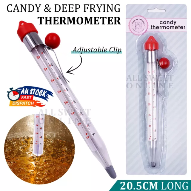 Candy Deep Frying Thermometer Confectionery Jam Sugar Deep Fry Gauge Temperature