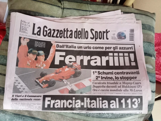 La Gazzetta Dello Sport – 13 Juin 1969 – Lido Vieri à L'Inter & 24 Heures Du Mans