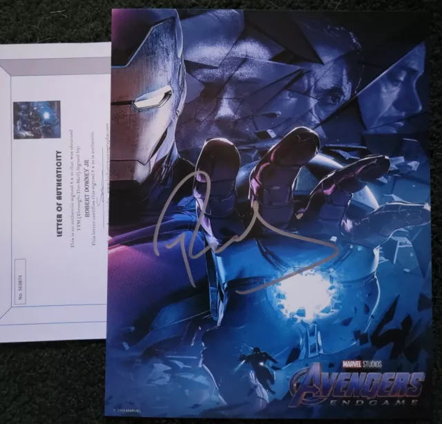 Signed Autograph of Robert Downey Jr