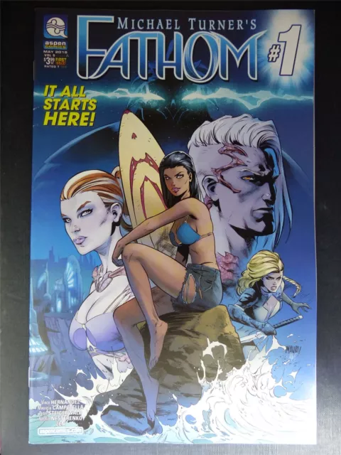 FATHOM vol 8 #1 - Jul 2022 - Aspen Comic #4G0