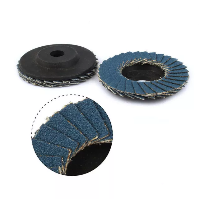 75mm Flap Discs 3 Inch Angle Grinding Sanding Polishing 80 Grit Wheels Disc Kit 3