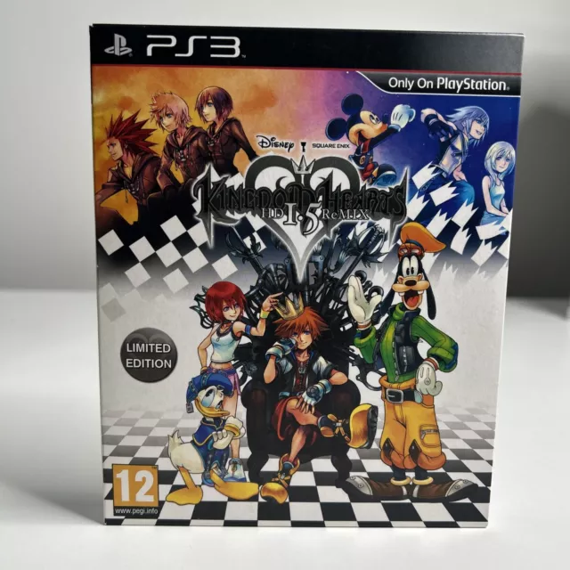 Kingdom Hearts HD 1.5 ReMIX Limited Edition Sony PlayStation 3 PS3 PAL CIB