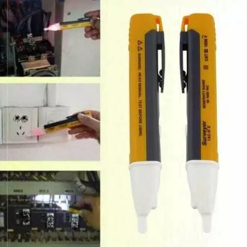 Electric Indicator 90-1000V Socket Wall AC Power Outlet Voltage Tester Pen