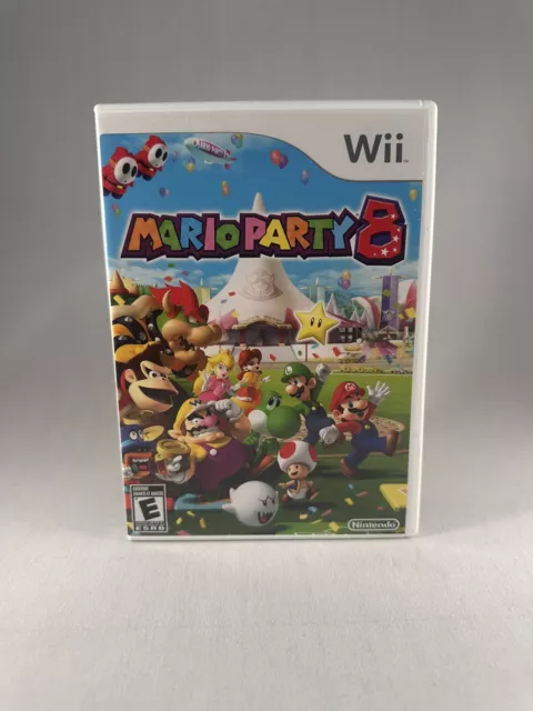 Mario Party 8 Nintendo Wii CIB Complete Disc Manual - TESTED