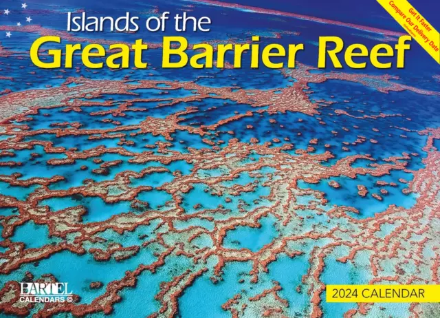 2024 Calendar Great Barrier Reef Prestige Wall 340x242mm Bartel CA411