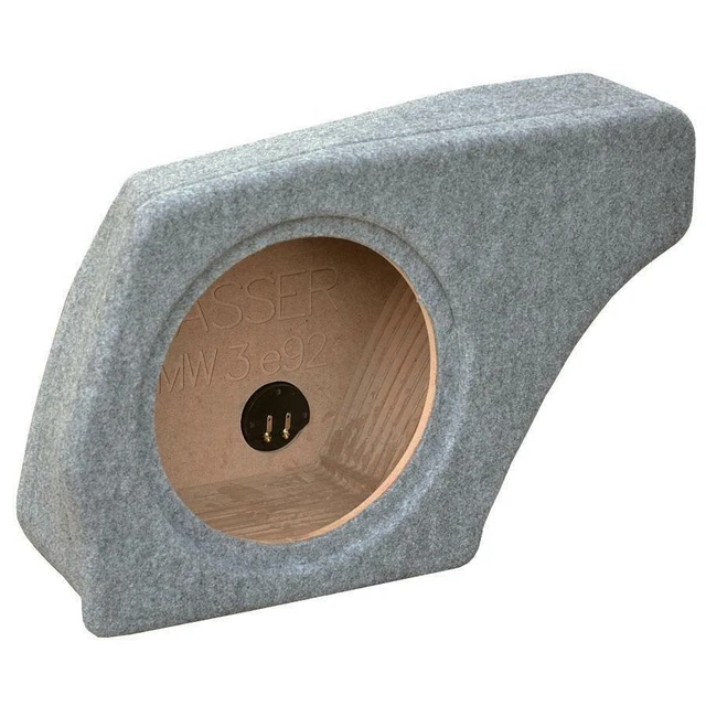 BMW 3 Serie E92 Coupe Custom Per MDF 30.5cm Sub Box Subwoofer Recinto Basso