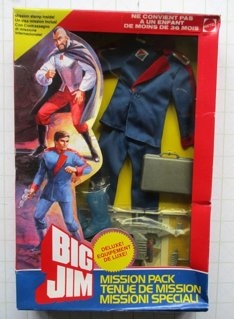 Big Jim Mattel 1984 – Mission Pack 9394 – Rare Et Vintage Pour Collectionneur