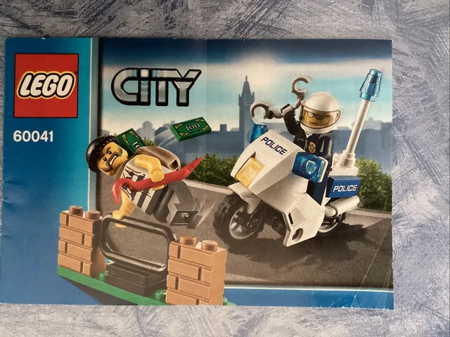 LEGO CITY 60041 Bauanleitung Polizei-Motorrad-Jagd Nur Anleitung EUR 1 ...