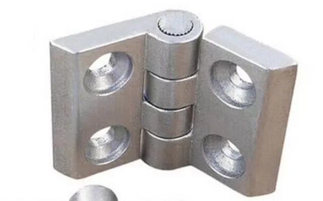 2PCS 30x30mm Universal Aluminum Alloy Profile Hinge For T-slot ( No Screws )