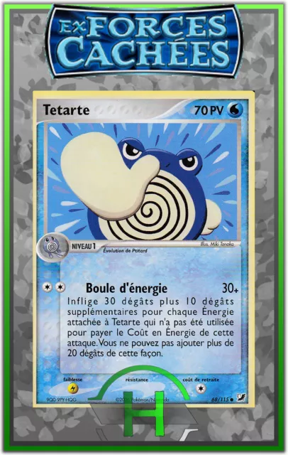 Tetarte - EX:Hidden Forces - 68/115 - French Pokemon Card