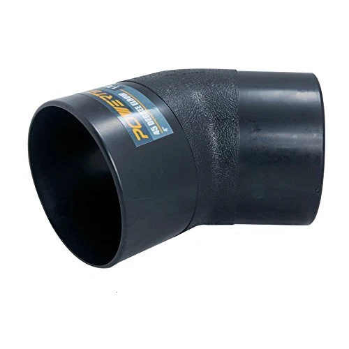70183 4” 45 Degree Elbow - ABS Plastic Right Angle Dust Collector Connector		...