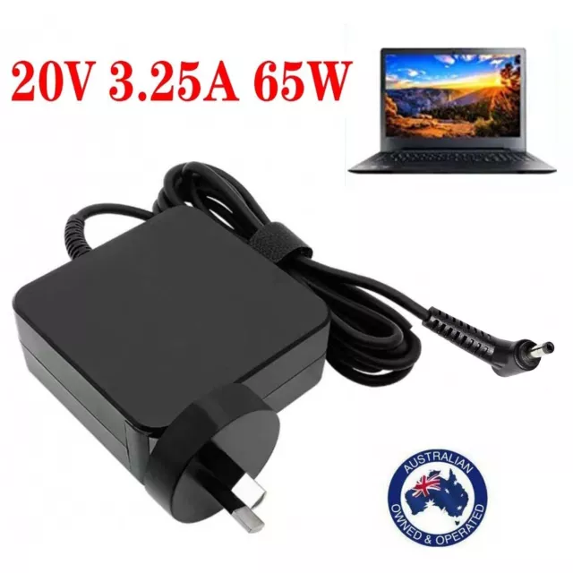 For Lenovo IdeaPad 3 5 330 Flex 4 5 6 14 Charger AC Adapter Power Supply 65W AU