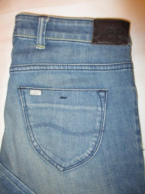 Lee Eva Skinny Stretch Women's Blue Jeans Size 28 x 29
