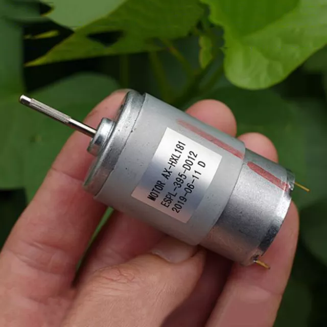 RS-395 DC12V-36V 18V 24V Large Torque Long shaft Mini 28mm Electric Motor RC Toy