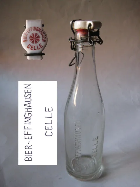 Bierflasche Effinghausen Celle 0,33 l klar [E3]