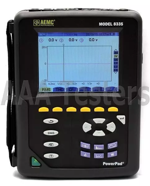 AEMC 8335 Powerpad Trois Phase Puissance Qualité Analyseur Mètre Trms 2