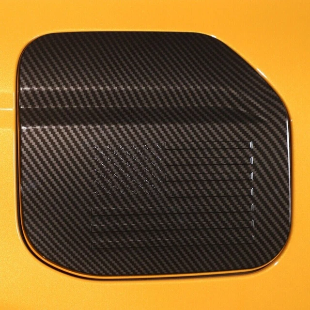 Bouchon Réservoir Carburant Gas Casquette 1 PC ABS Carbone Fibre Couleur Porte