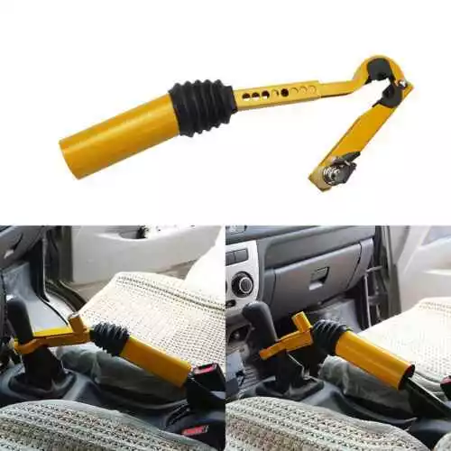 Anti-theft 8-Hole Car Gear Shift Handbrake Security Lock Hand Brake Safety Lock