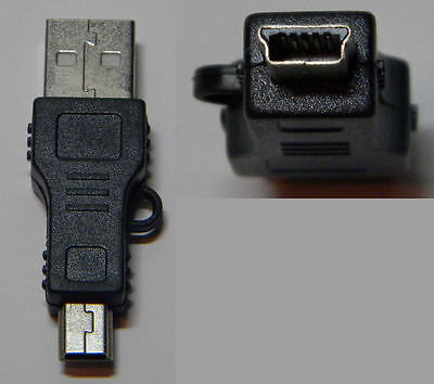 Lot de 2 Adaptateurs USB - USB Male + Mini USB Male [B7]
