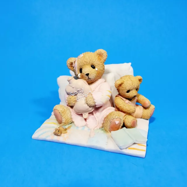 Cherished Teddies Figurines 4025781 Get Cozy And Feel Better Soon Catalog Excl C