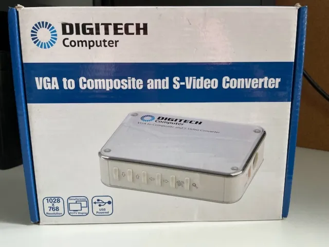 Digitech VGA to Composite and S-Video Converter