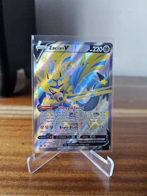 Zacian V - SWSH292 Shiny Full Art Ultra Rare Promo - Crown Zenith