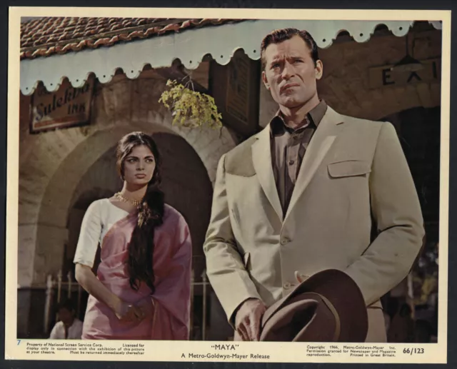 CLINT WALKER BOLLYWOOD STAR SONIA SAHNI Maya ‘66