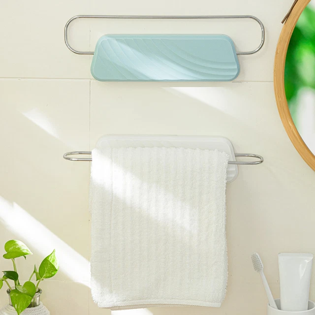 Towel Hanger No Odor Non Slip Minimalist Design Foldable Towel Shelf Stainless