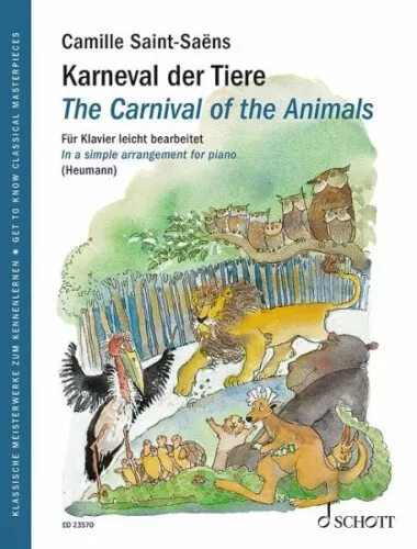 Karneval der Tiere|Illustration:Smith, Brigitte;Bearbeitung:Heumann, Hans-Günter