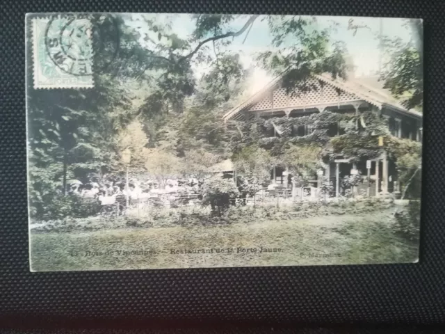 CPA 75 PARIS - Bois de Vincennes - Restaurant de la Porte Jaune
