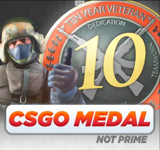 20 Year Steam Account | 5 & 10 Year Medal CSGO CS2 | Instant Delivery!!