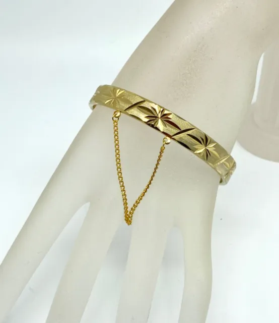 Chunky Vintage Rolled Gold Padlock Bracelet – Fetheray
