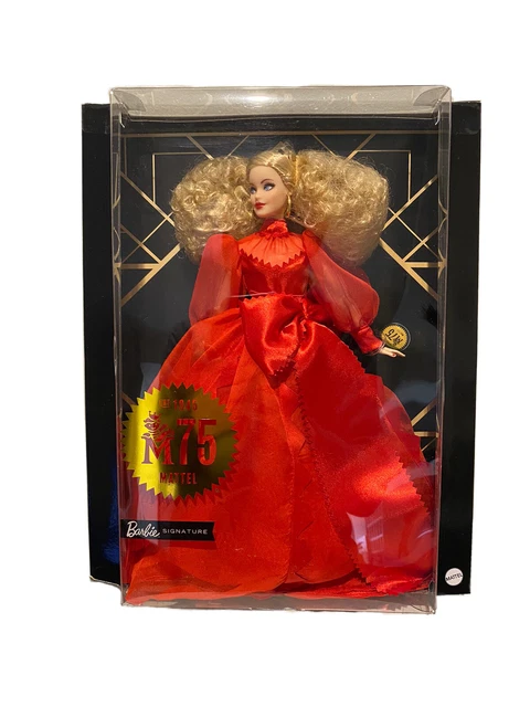 Barbie signature mattel 75th anniversary doll 2025