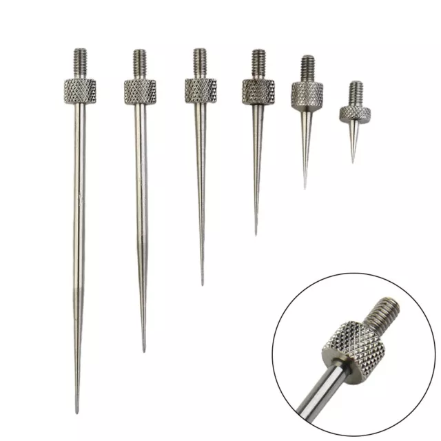 Indicator Tirmtables 6pcs Dial Digital Test Stem Tool High Speed Steel