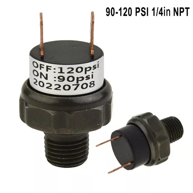 1/4 Npt 90-120 Psi for Résistant Air Compresseur Pression Contrôle Switch Vanne