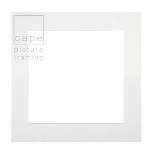 Single Individual Square Picture Photo Mount,Pack of 1, Choose Size and Colour